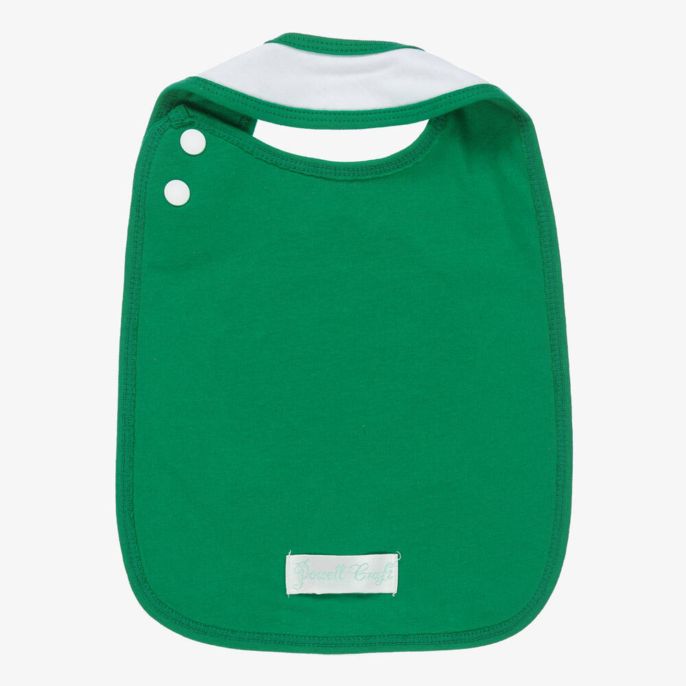 بووال كرافت-مريلة "وجه الأسد" قطن لون أبيض للأطفال | Childrensalon Outlet