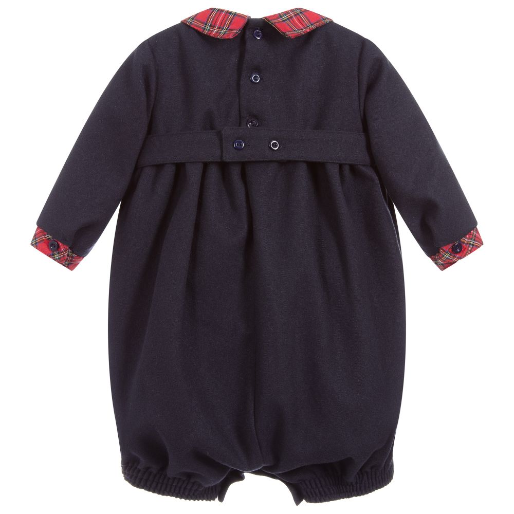 Pretty Originals-تبّان مطرز لون كحلي وأحمر للأطفال | Childrensalon Outlet