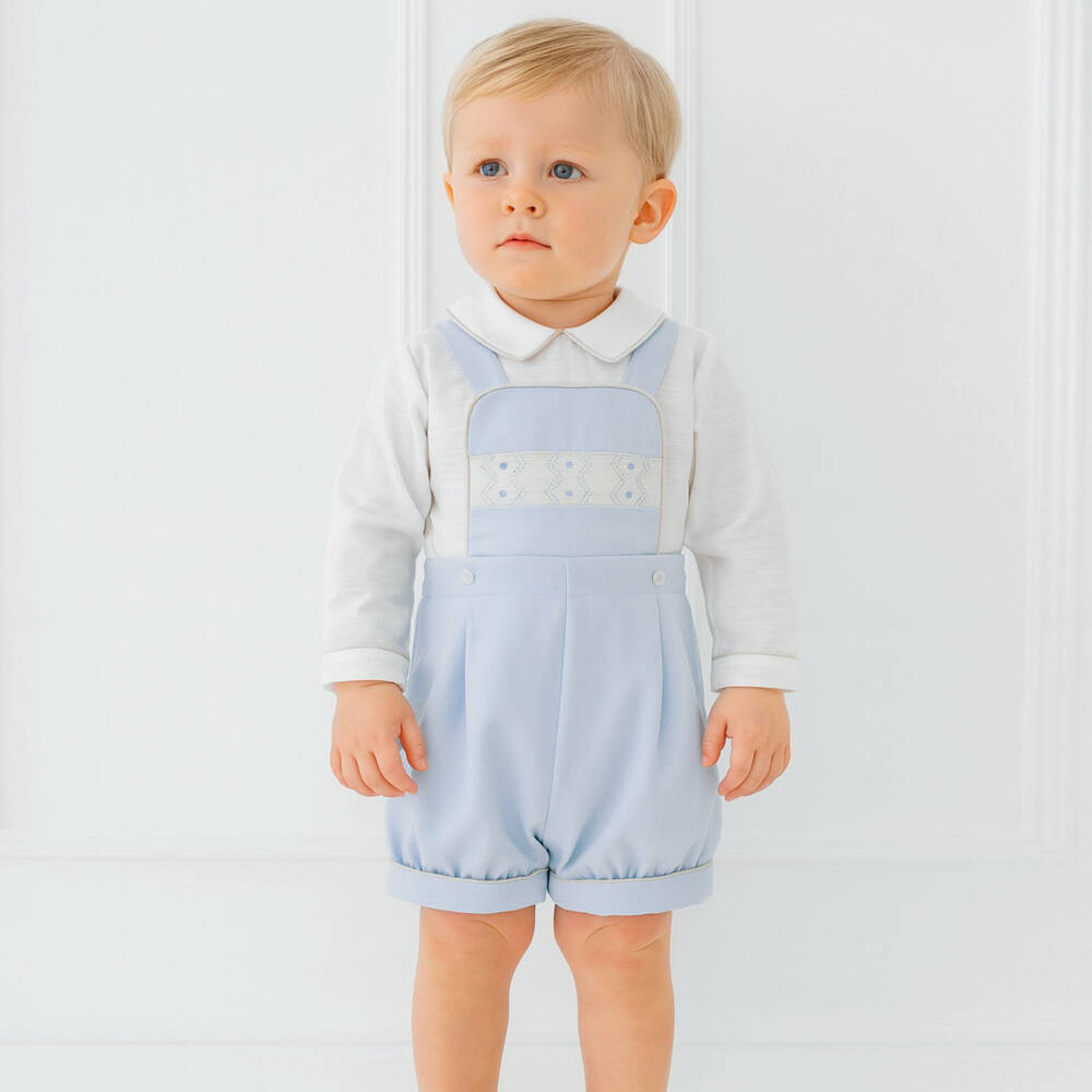 Pretty Originals-Комплект синий и белый для мальчиков | Childrensalon Outlet