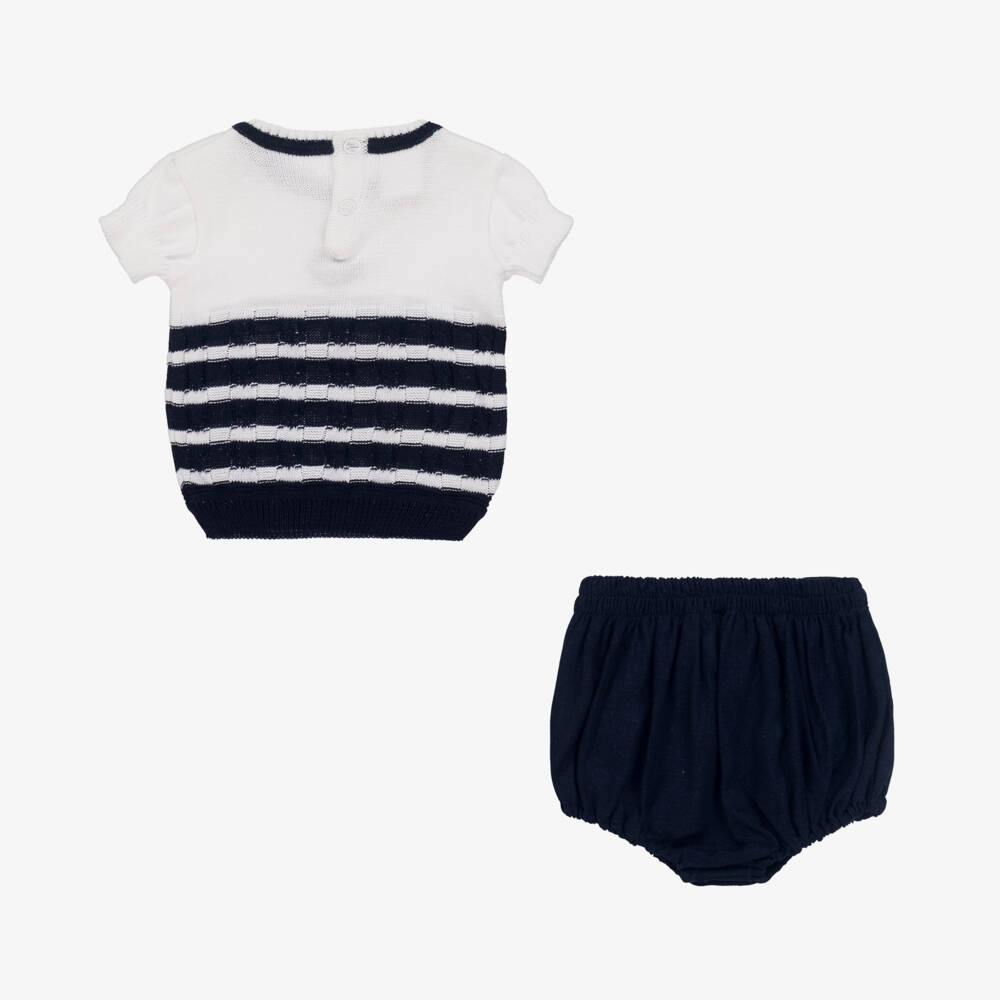 Pretty Originals-Boys' Nautical Knit Buster Set | Childrensalon Outlet