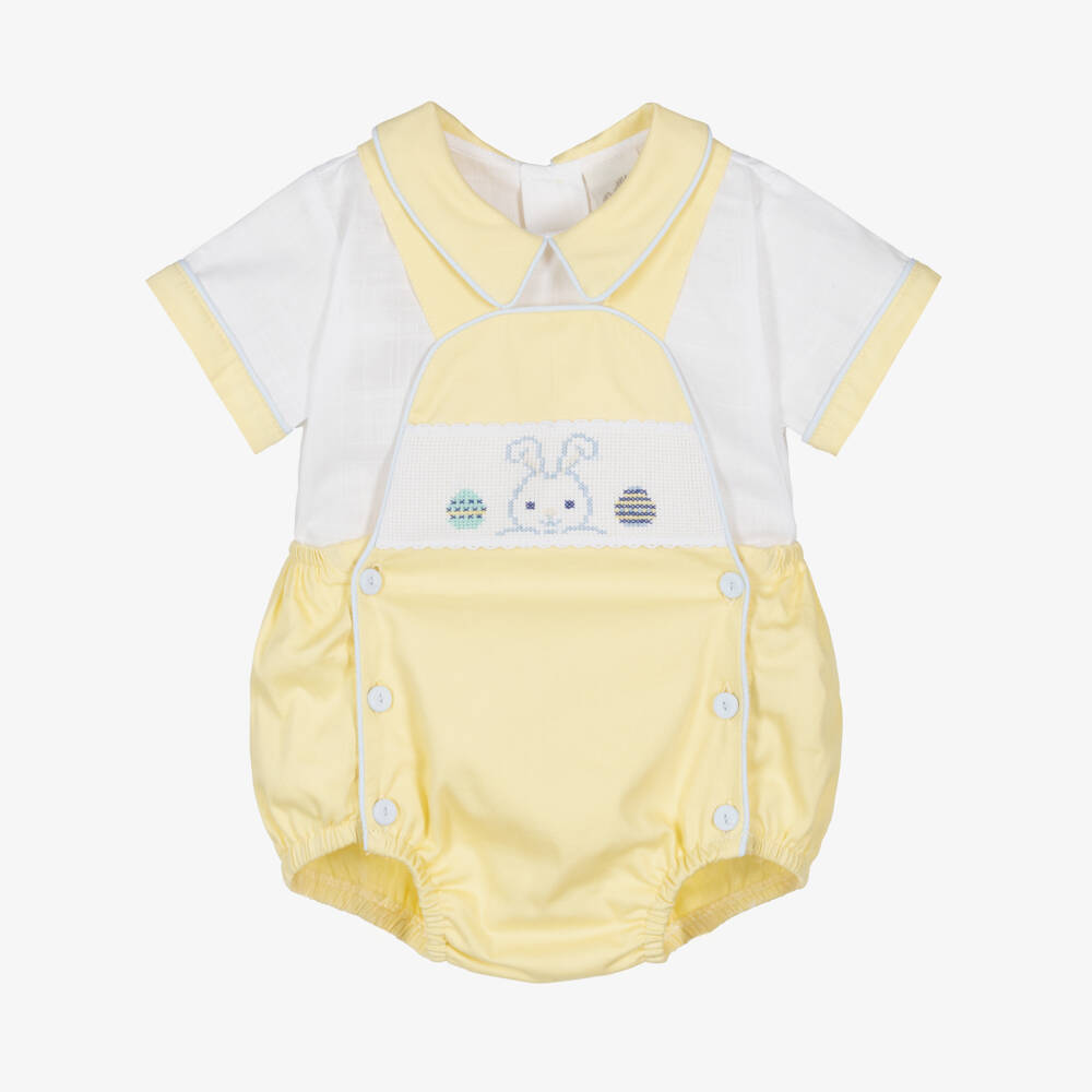 Pretty Originals-طقم دنغري قطني مشرق للأولاد | Childrensalon Outlet