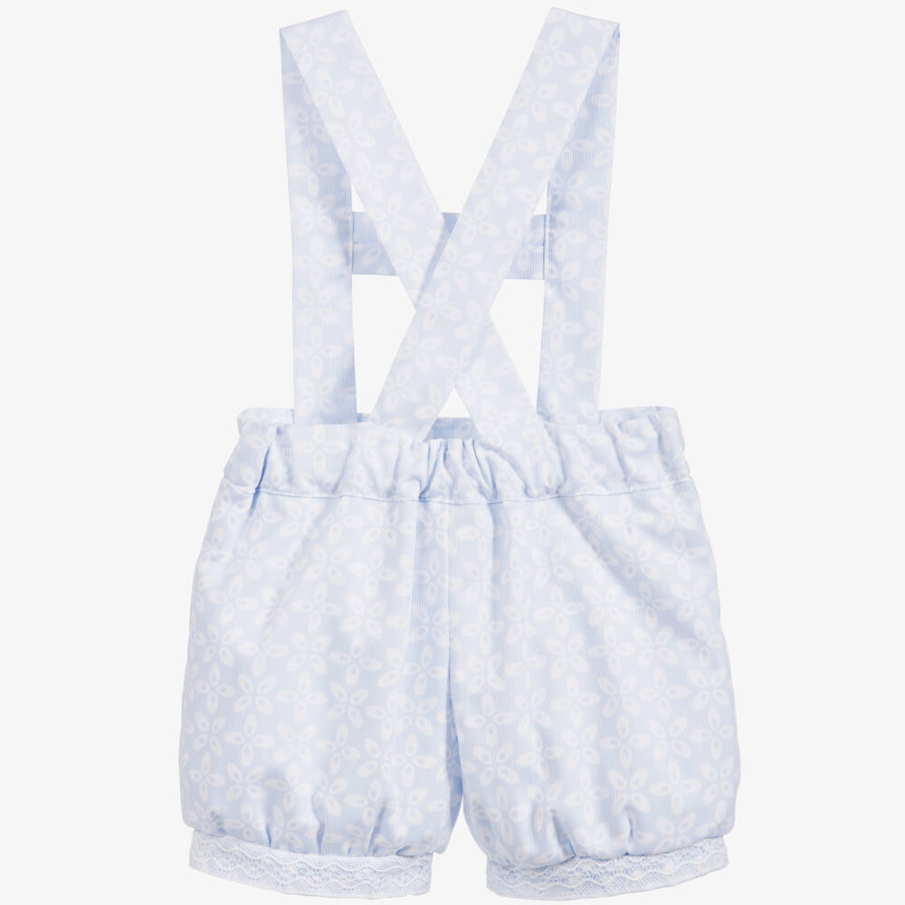 Pretty Originals-Girls Blue Shirt & Shorts Set | Childrensalon Outlet