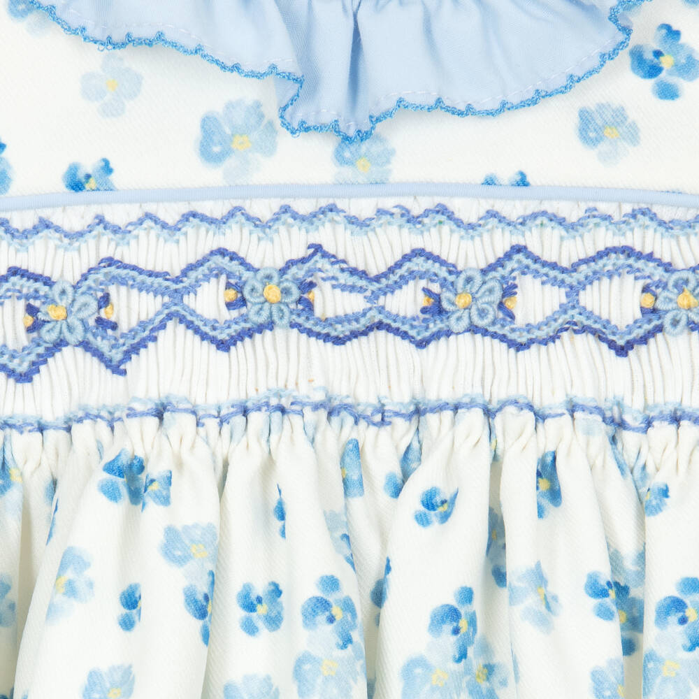 Pretty Originals-Girls Floral Smocked Dress Ensemble | Childrensalon Outlet