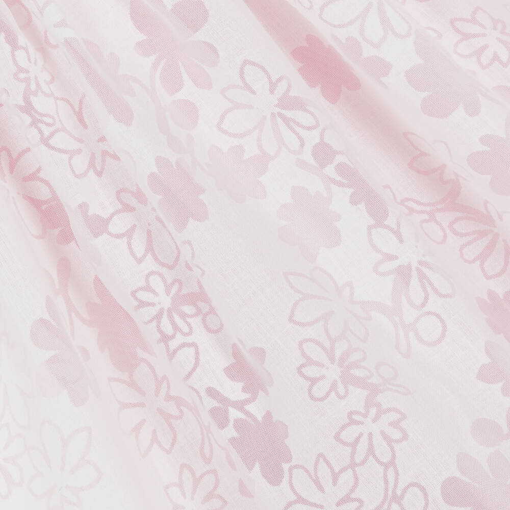 Pretty Originals-Girls Pink Floral Cotton Dress Set | Childrensalon Outlet