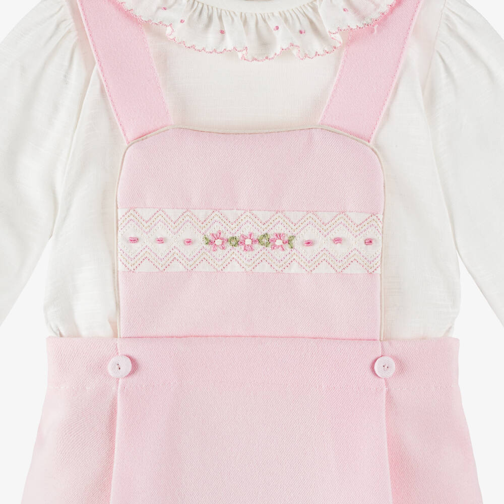 Pretty Originals-Комплект розовый сарафан для девочек | Childrensalon Outlet