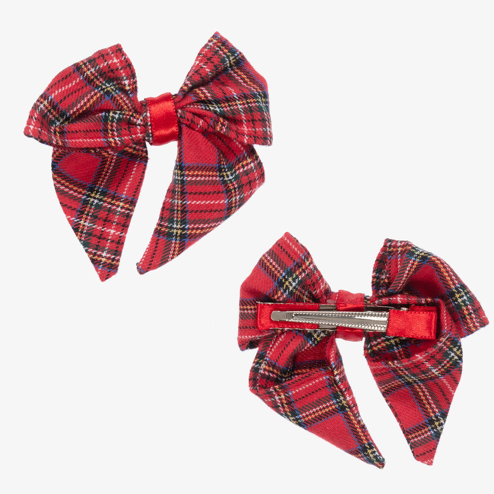 Pretty Originals-Комплект с красными шортами и блузкой со сборками ручной работы | Childrensalon Outlet