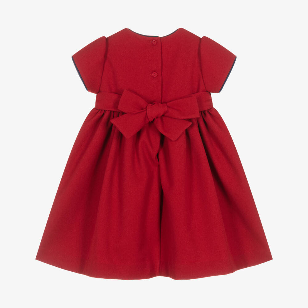 Pretty Originals-Красное платье с вышивкой для девочек | Childrensalon Outlet