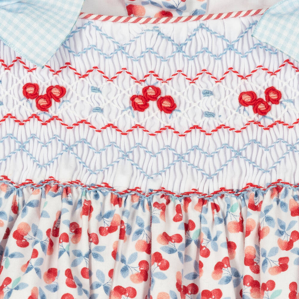 Pretty Originals-Белый комплект с платьем со сборками | Childrensalon Outlet