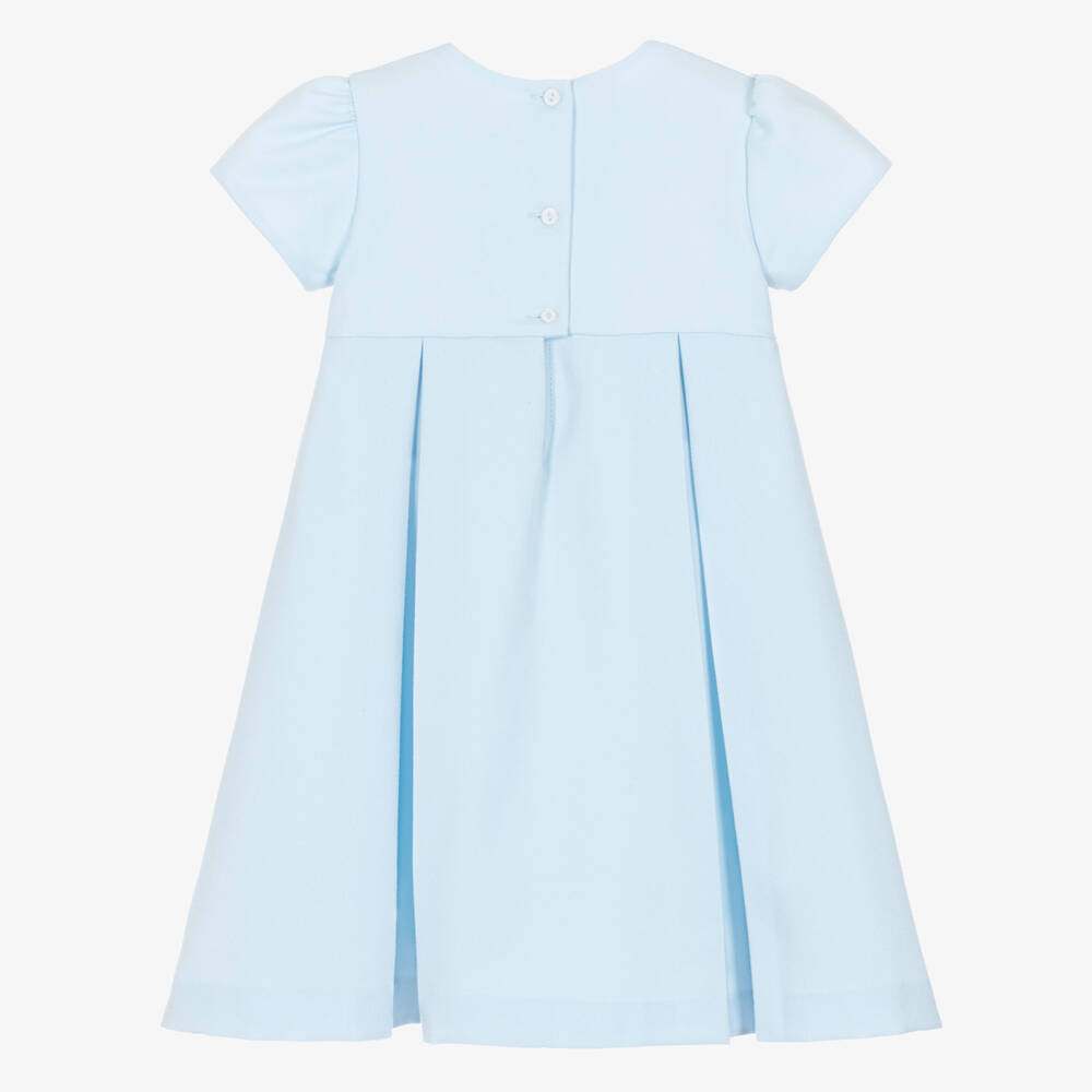 Pretty Originals-Pale Blue Dress | Childrensalon Outlet