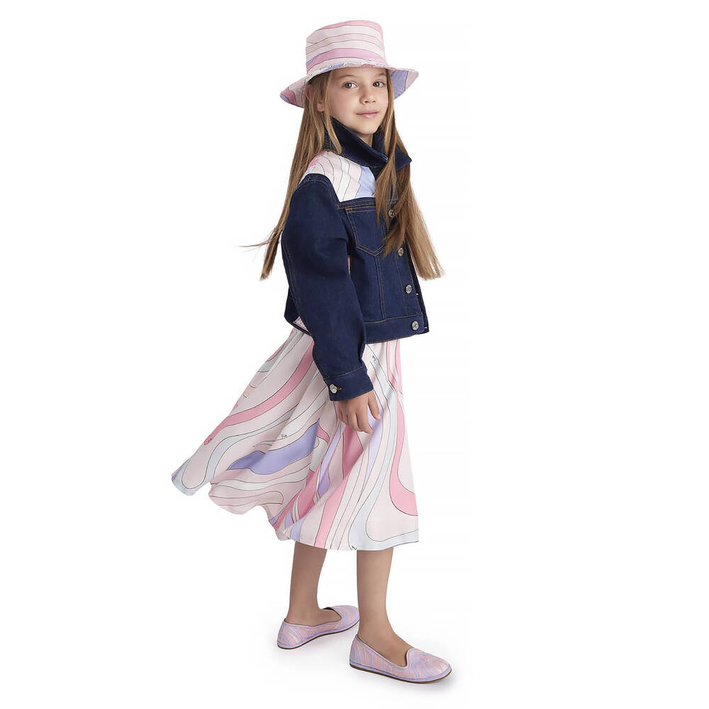 PUCCI-Синяя джинсовая куртка | Childrensalon Outlet