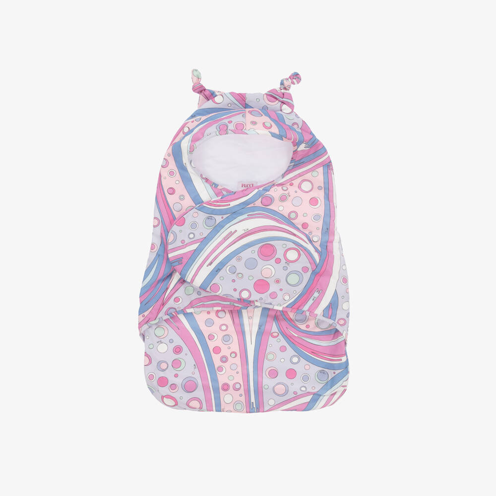 PUCCI-Girls Blush Jersey Fontane Cocoon | Childrensalon Outlet