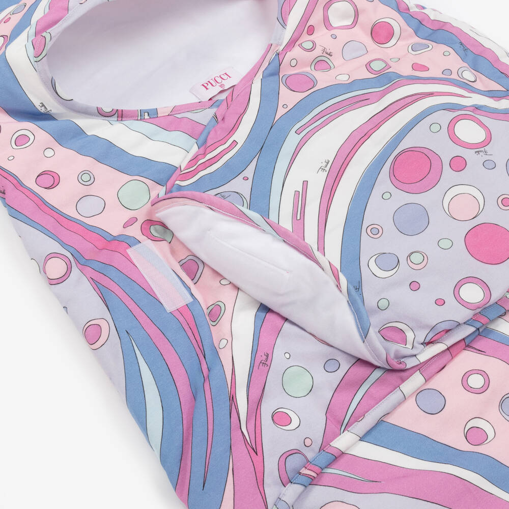 PUCCI-Girls Blush Jersey Fontane Cocoon | Childrensalon Outlet