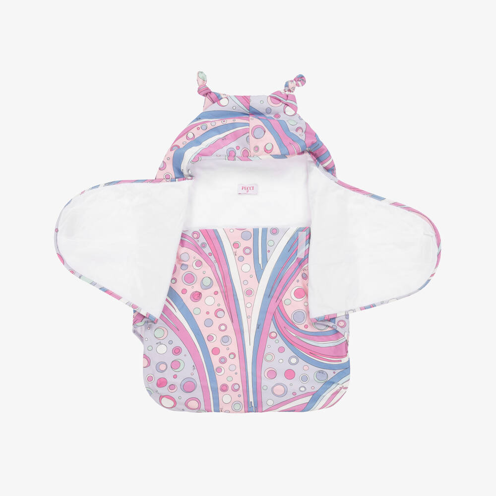 PUCCI-Girls Blush Jersey Fontane Cocoon | Childrensalon Outlet