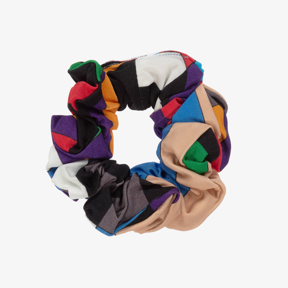 PUCCI-Girls Colourful Twill Hair Elastic | Childrensalon Outlet