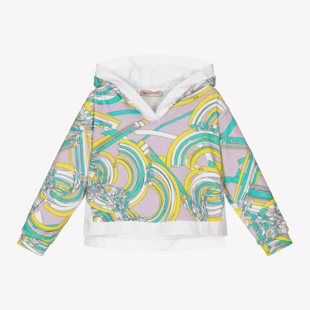 Girls Purple Esploso Hoodie