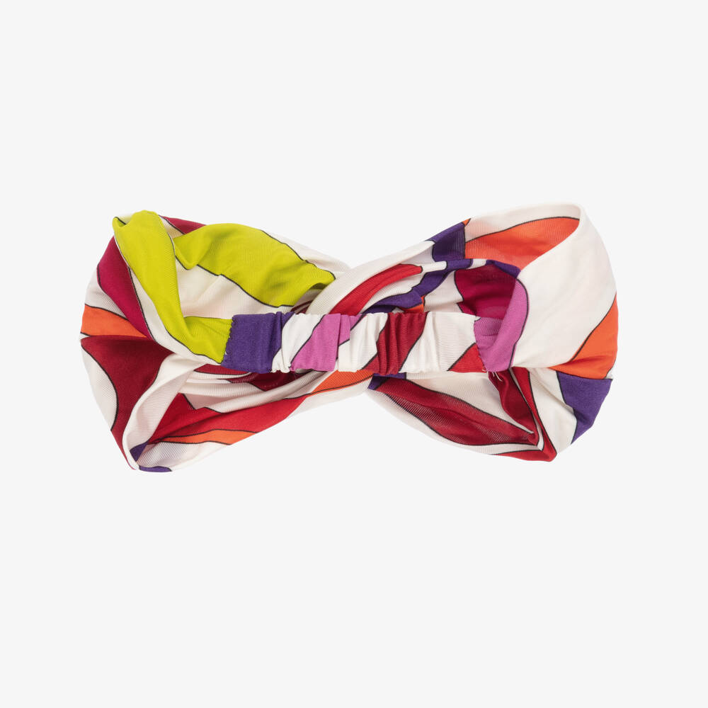 PUCCI-Girls Soft Pink Swirl Headband | Childrensalon Outlet