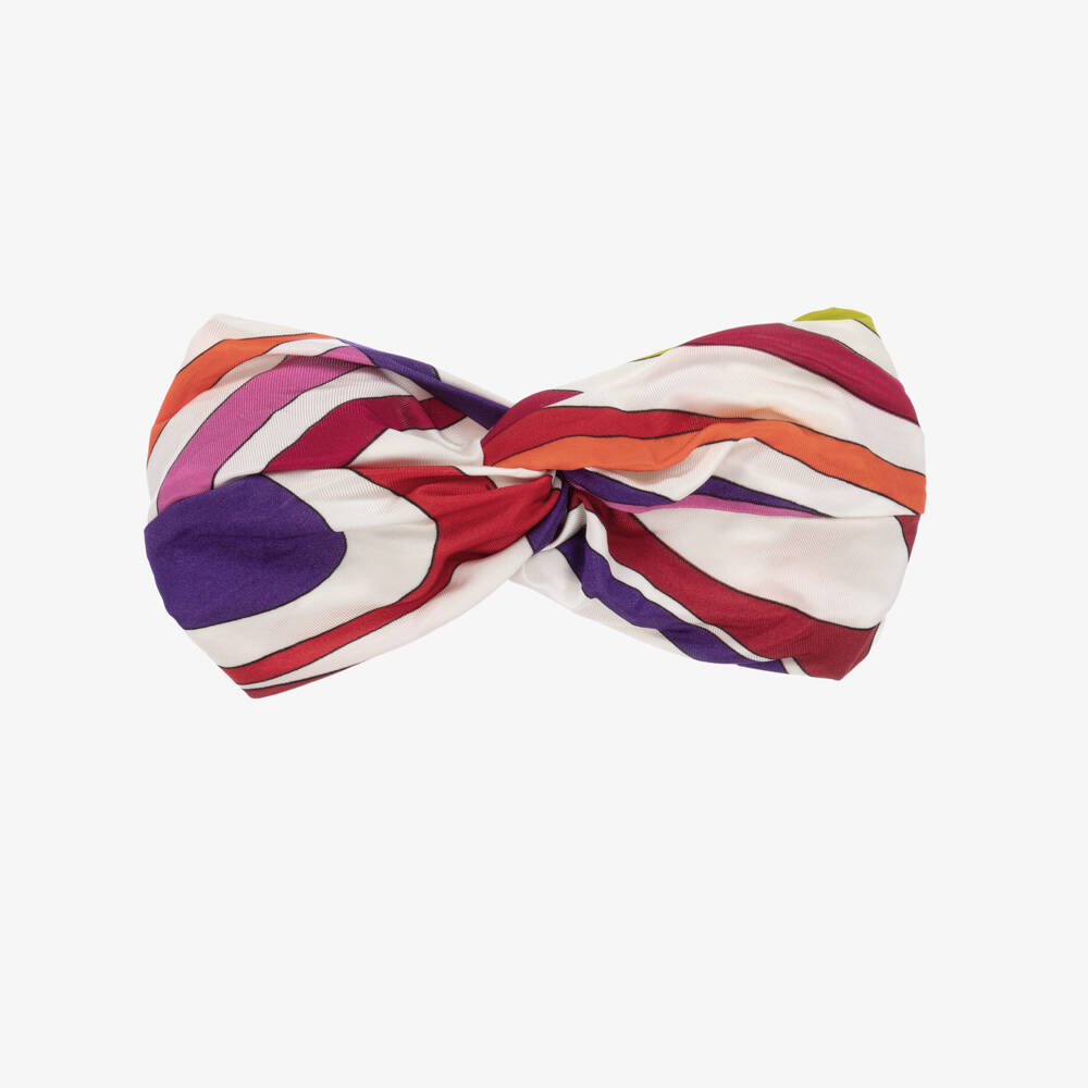 PUCCI-Girls Soft Pink Swirl Headband | Childrensalon Outlet