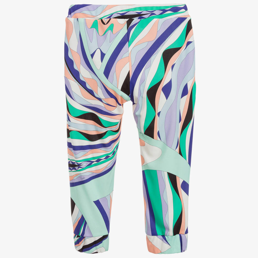 PUCCI-Girls Viscose & Silk Trousers | Childrensalon Outlet