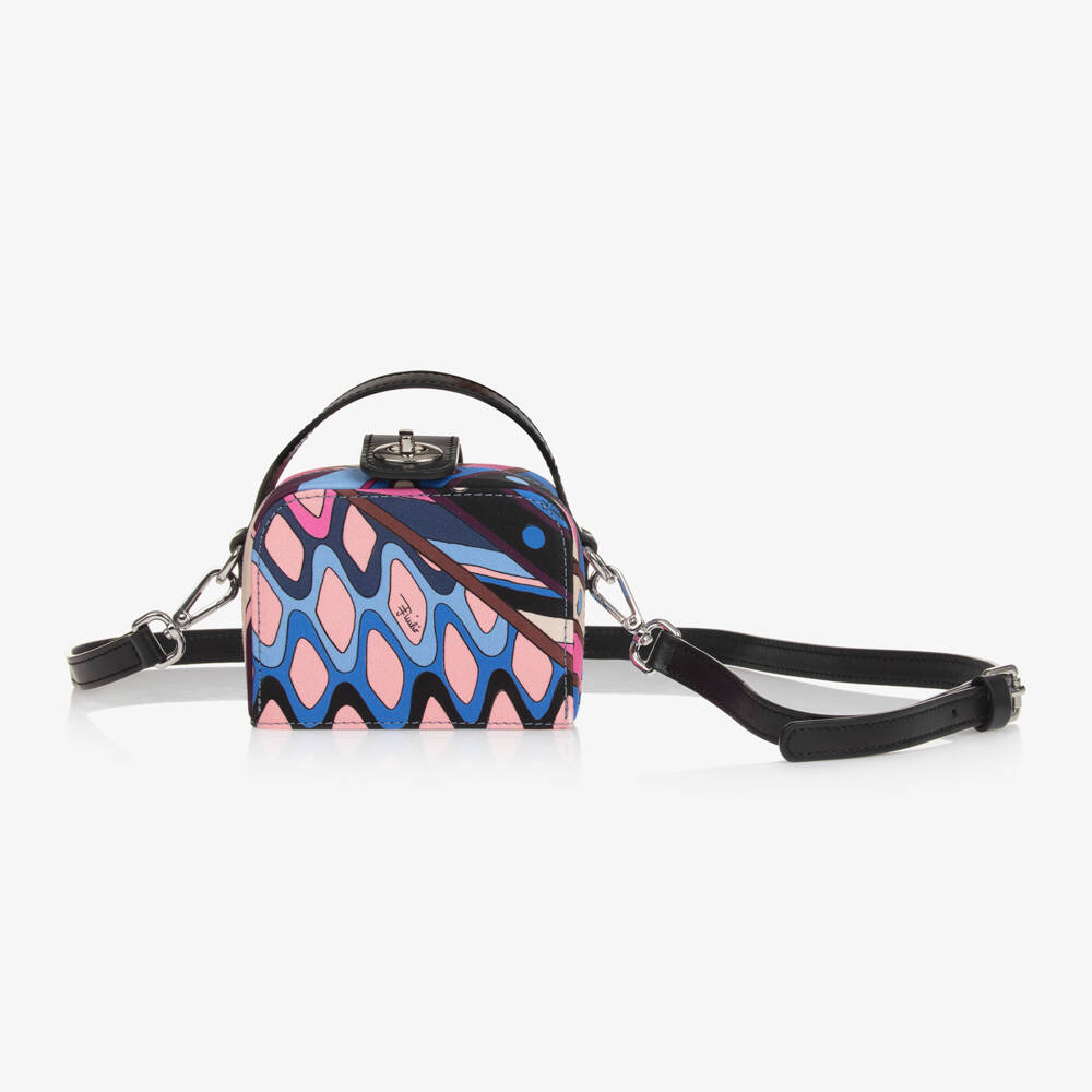 PUCCI-Girls Vivara Pattern Shoulder Bag | Childrensalon Outlet