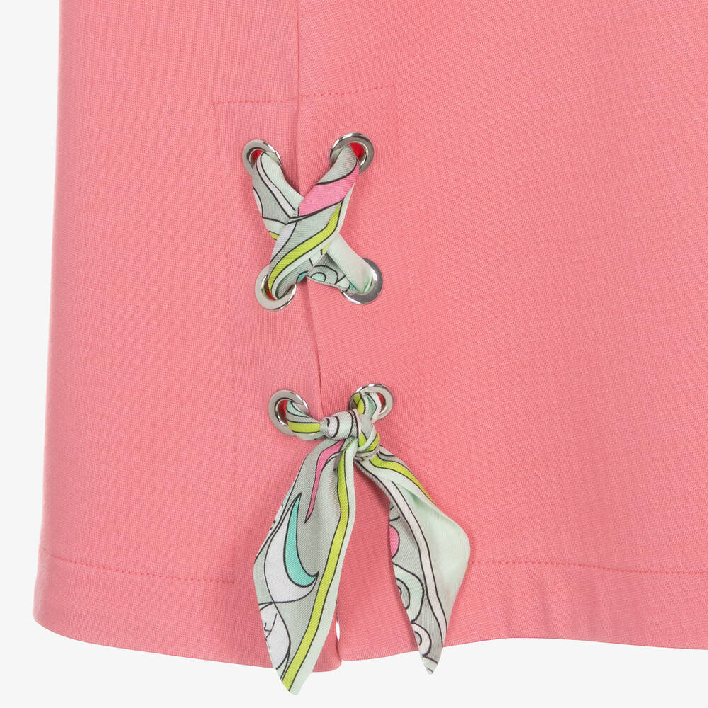 Robe trapeze rose best sale