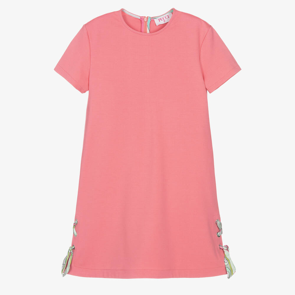 PUCCI - Rosa Teen Iride Kleid in A-Linie | Childrensalon