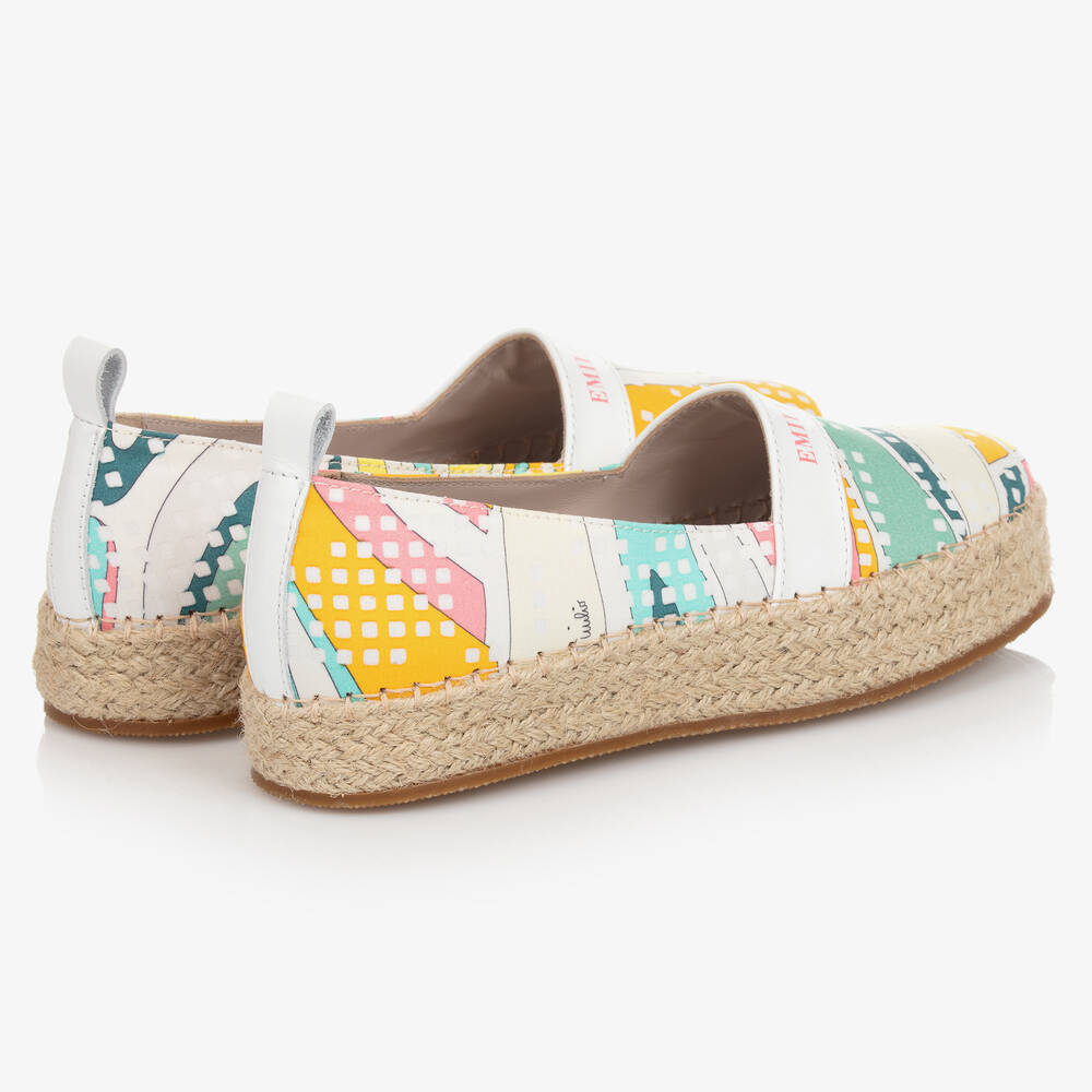 PUCCI-Кремовые эспадрильи для подростков | Childrensalon Outlet