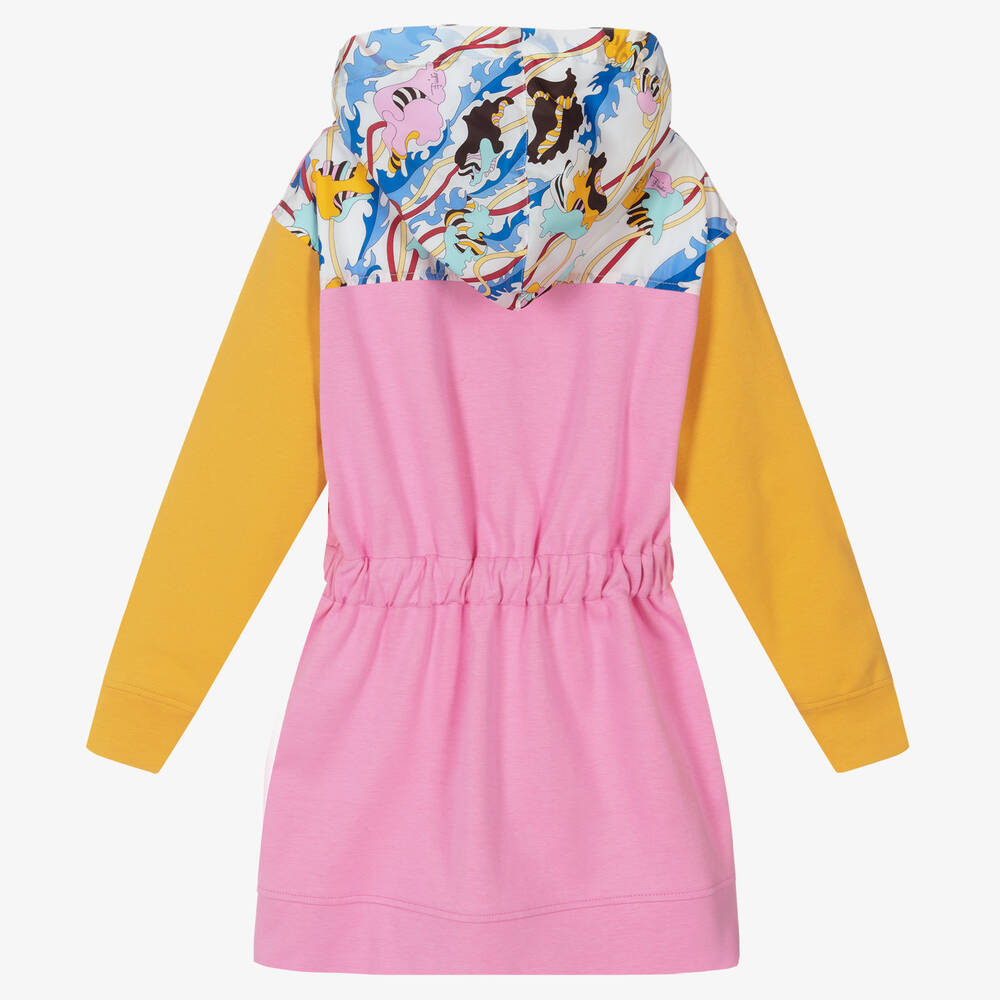 PUCCI-Teen Pink Ranuncoli Dress | Childrensalon Outlet