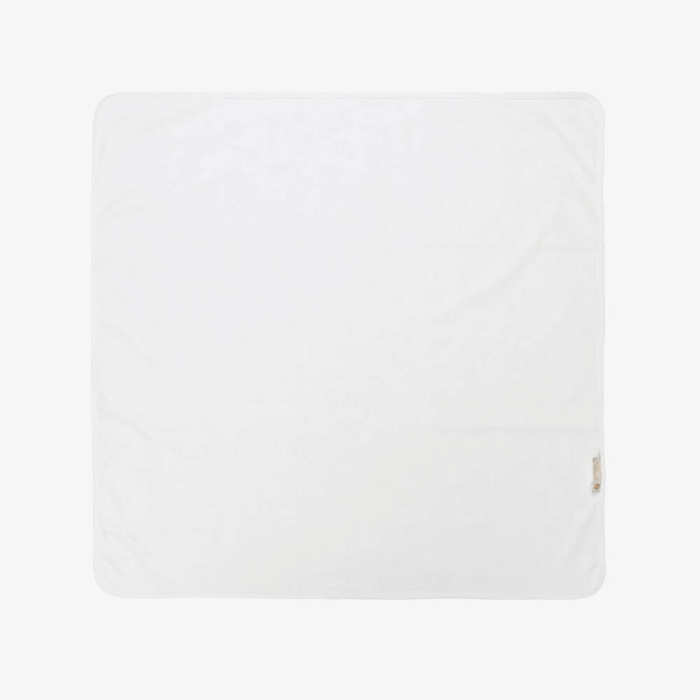 Pureté Du... Bébé-Baby Boys Cotton Blanket with Grey Jungle Print (73cm) | Childrensalon Outlet