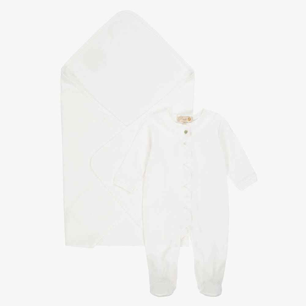 Pureté Du... Bébé-طقم قطني عاجي للأولاد | Childrensalon Outlet