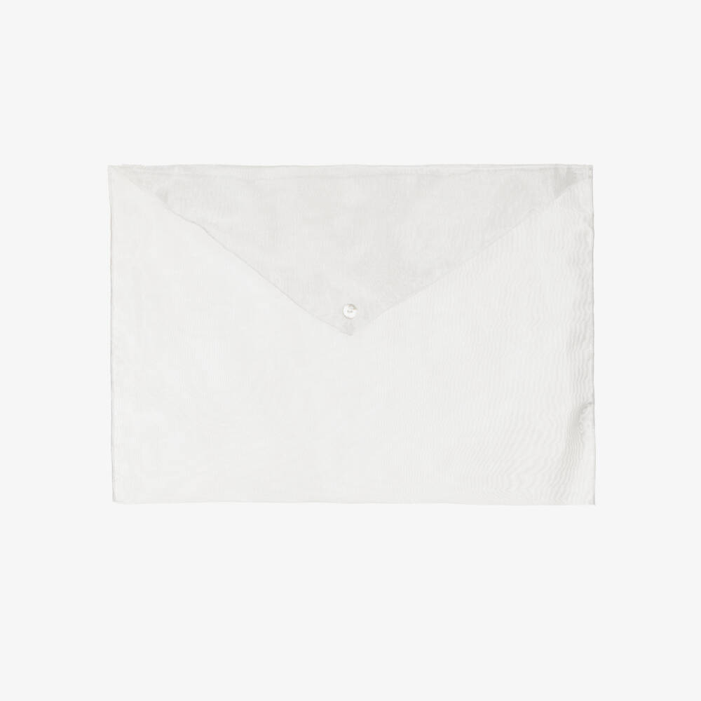 Pureté Du... Bébé-Boys Ivory Floral Cotton Cap | Childrensalon Outlet