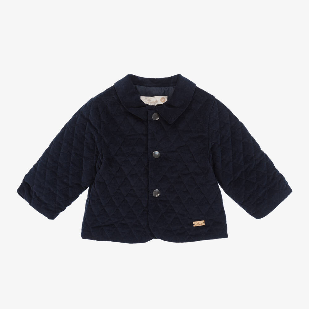 Pureté Du... Bébé-Boys Quilted Corduroy Jacket | Childrensalon Outlet