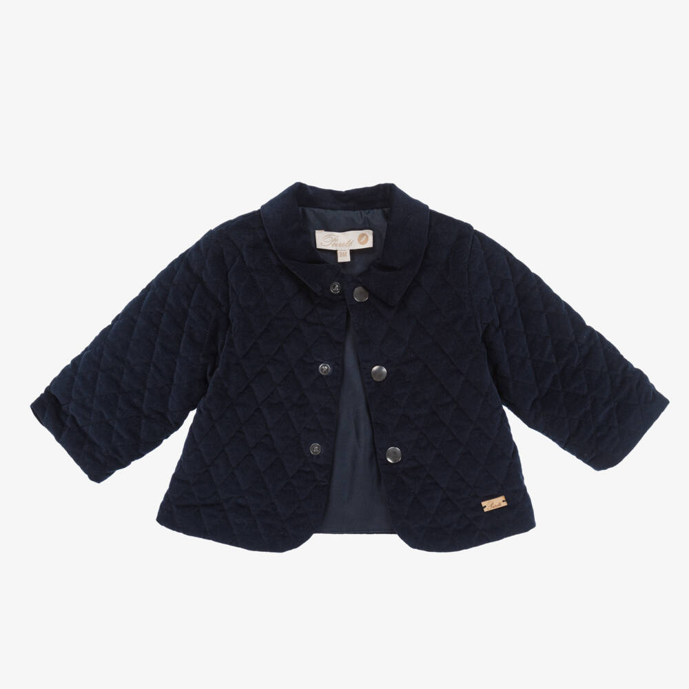 Pureté Du... Bébé-Boys Quilted Corduroy Jacket | Childrensalon Outlet