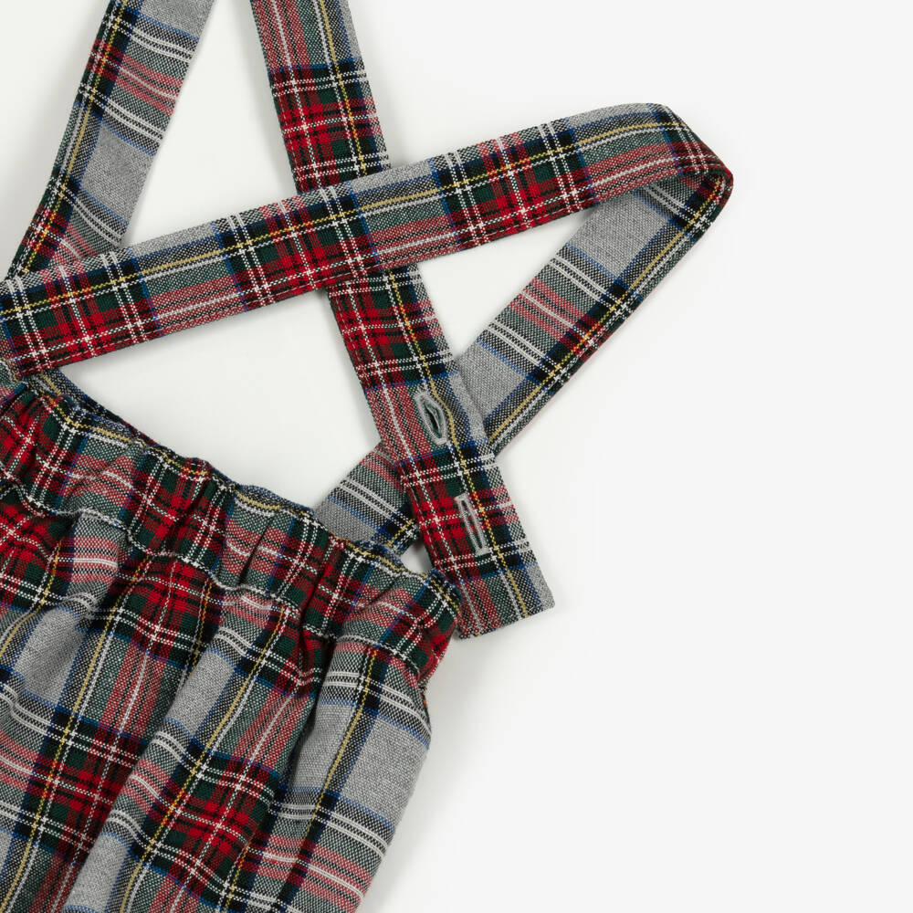 Pureté Du... Bébé-Комплект серых шорт из хлопка в клетку для мальчиков | Childrensalon Outlet