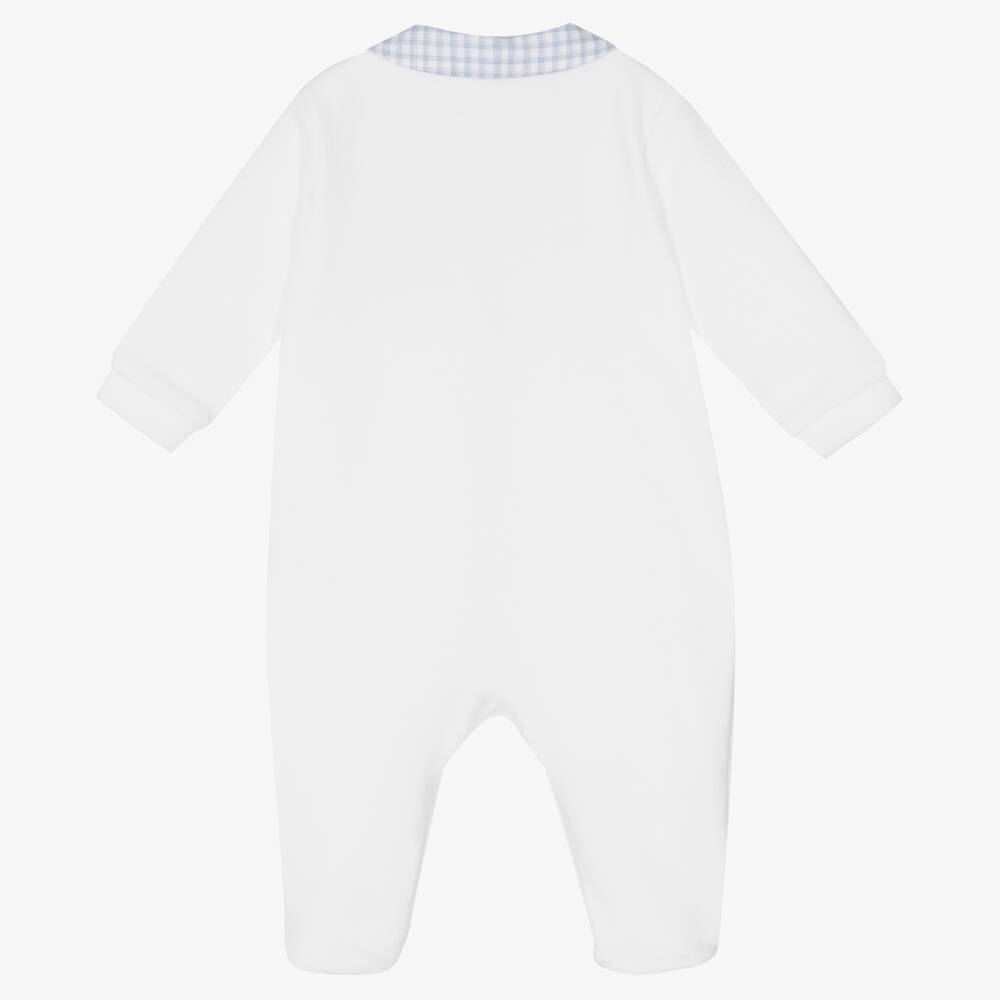 Grenouillere blanche 2025 bebe