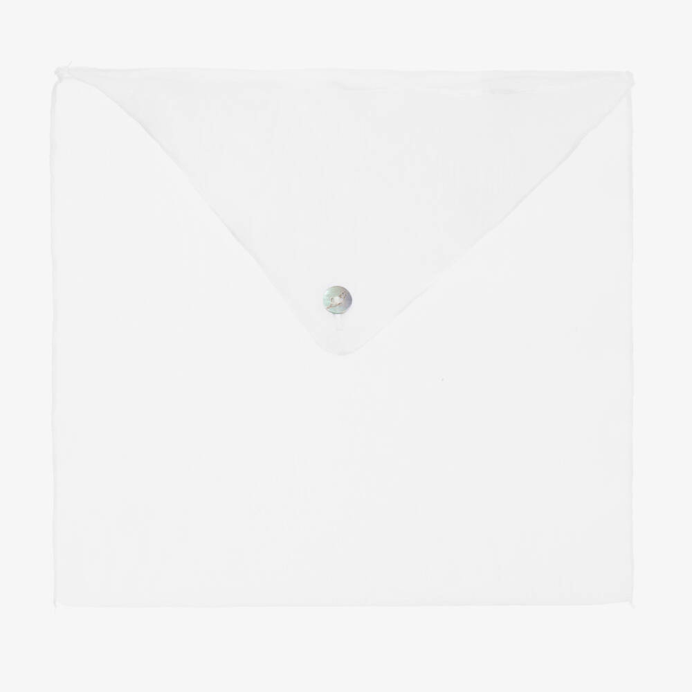 Pureté Du... Bébé-Girls Blush Cotton Bib Delight | Childrensalon Outlet