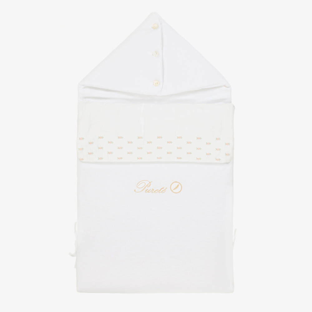 Pureté Du... Bébé-Girls Ivory Blooming Comfort Cocoon | Childrensalon Outlet