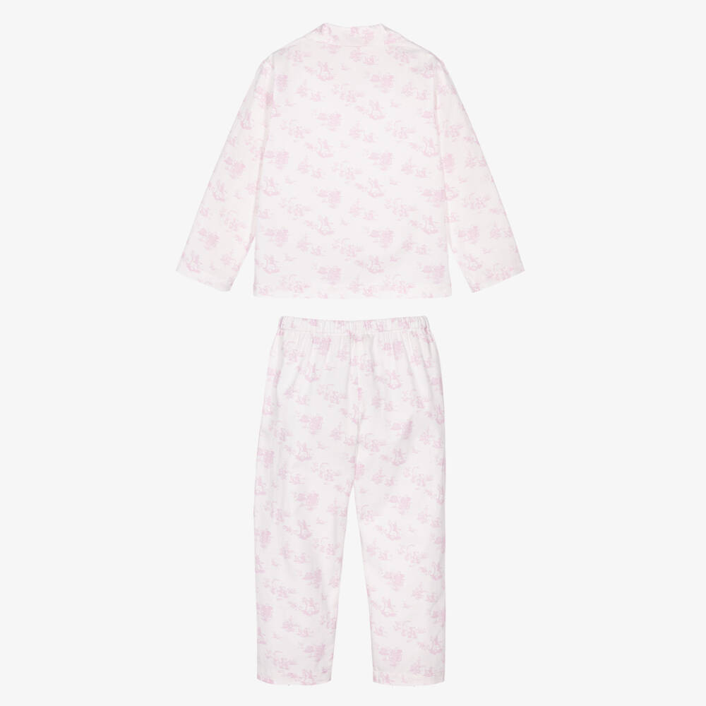 Pureté Du... Bébé-Набор из хлопка с розовым узором Toile для девочек | Childrensalon Outlet
