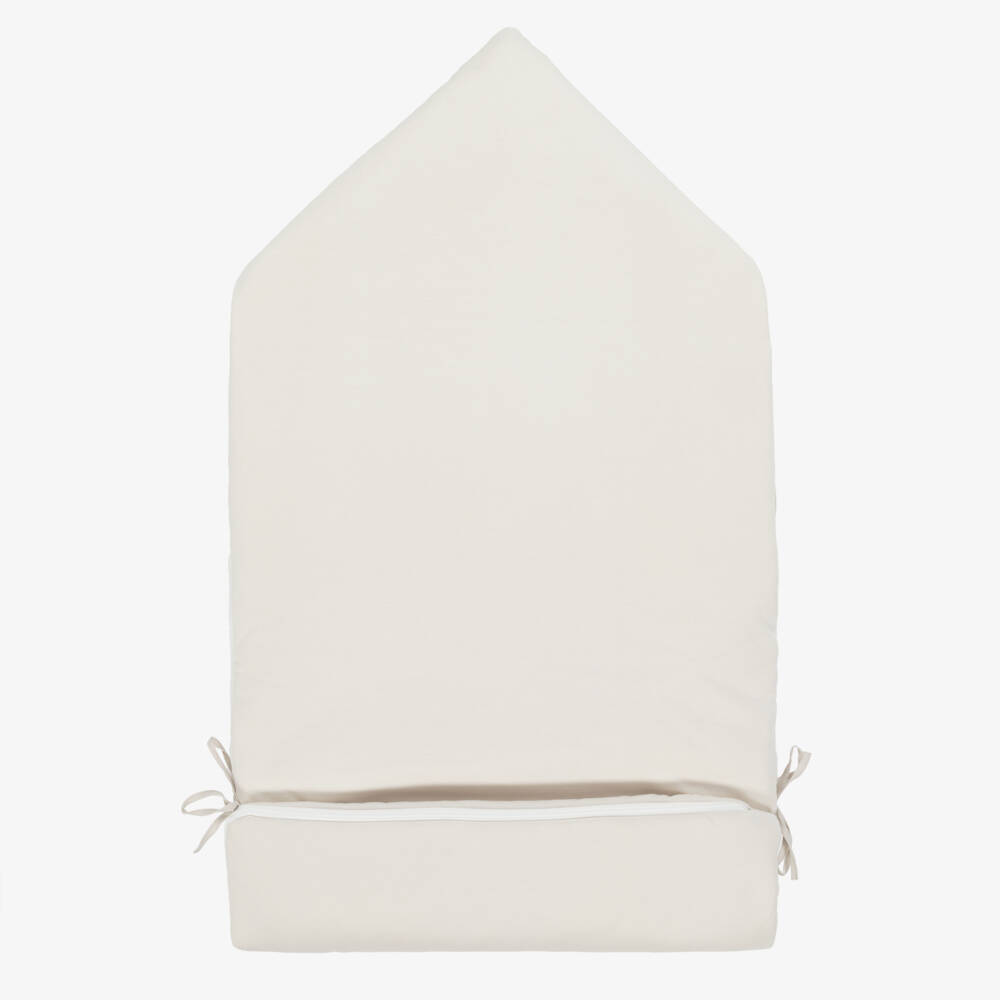 Pureté Du... Bébé-Girls Plush Beige Baby Cocoon | Childrensalon Outlet