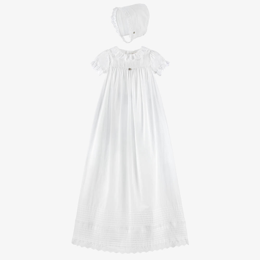 Pureté Du... Bébé-Чисто белое церемониальное платье для девочек | Childrensalon Outlet
