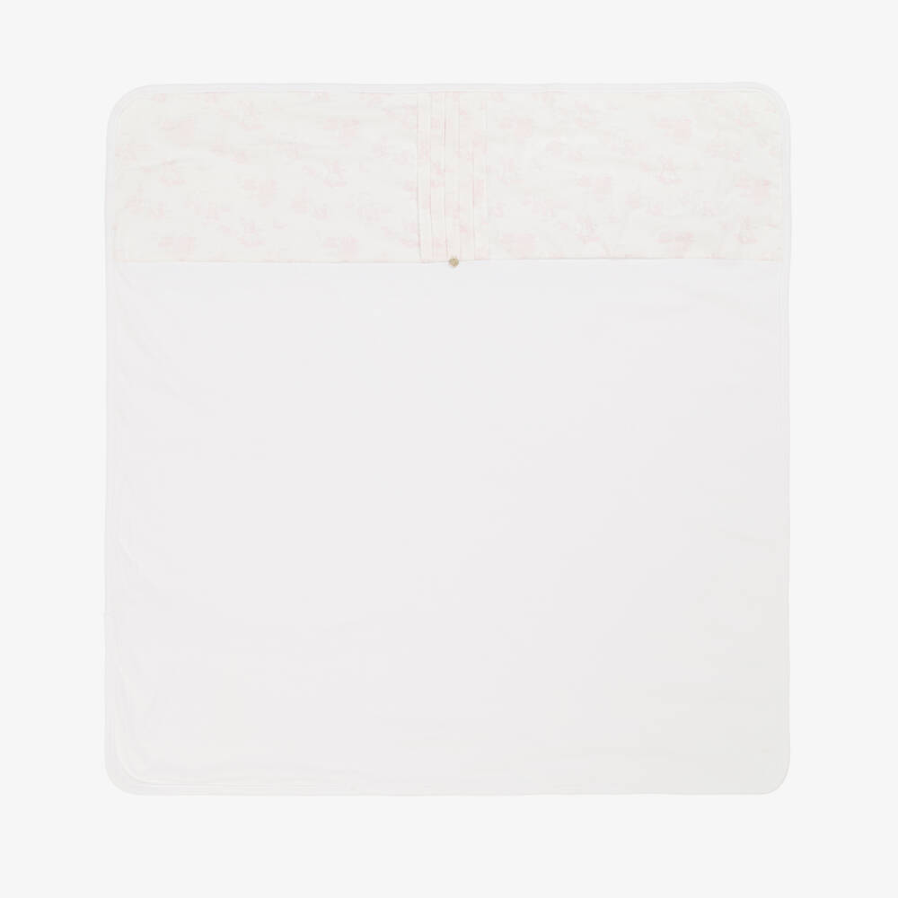Pureté Du... Bébé-Girls' Soft Cotton Toile Blanket | Childrensalon Outlet