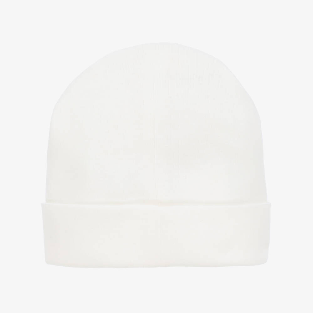 Pureté Du... Bébé-Ivory Cotton Baby Layette Hat | Childrensalon Outlet