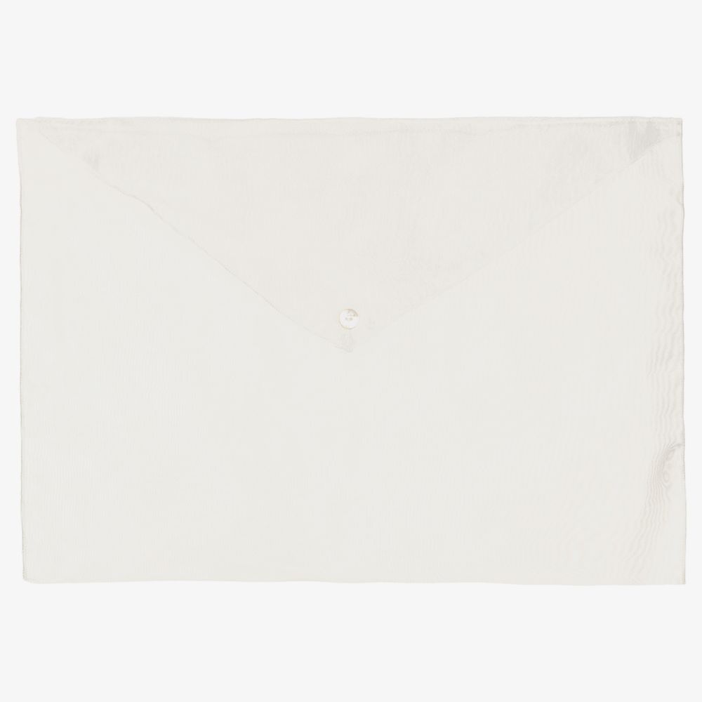 Pureté Du... Bébé-White Cotton Ruffle Bodysuit | Childrensalon Outlet