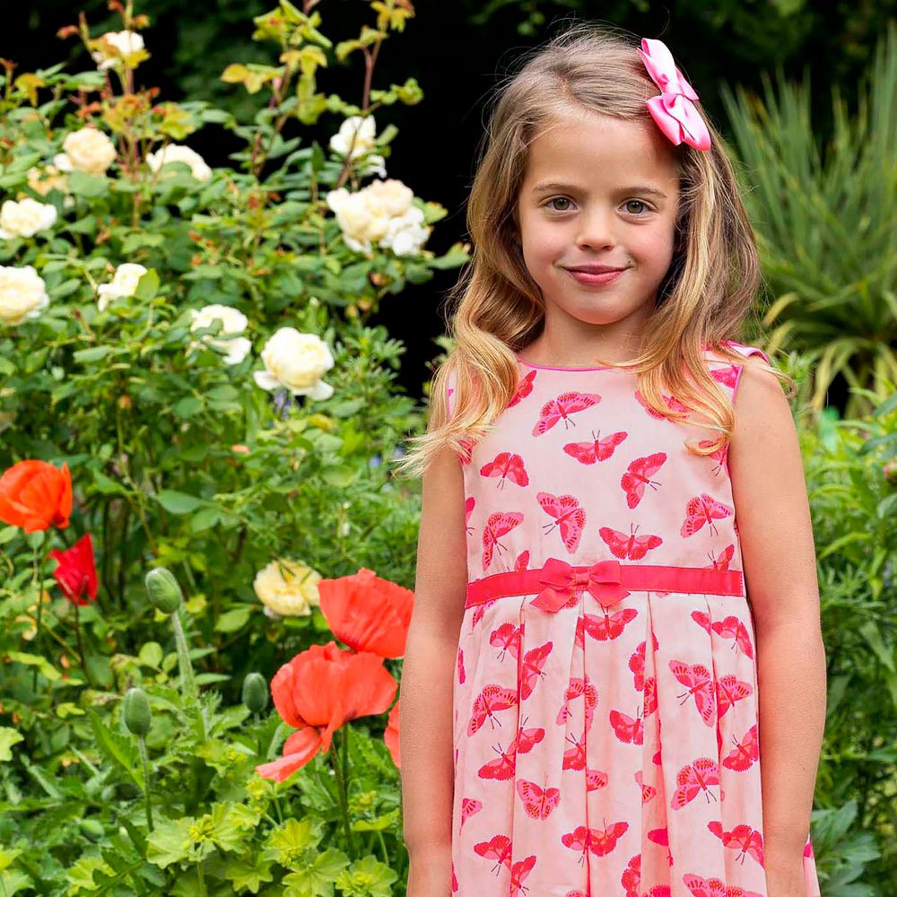 Little girl sales butterfly dress