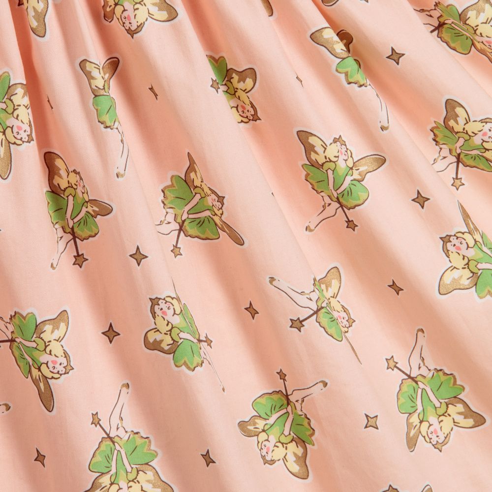 Rachel Riley-Girls Pink Cotton Dress | Childrensalon Outlet