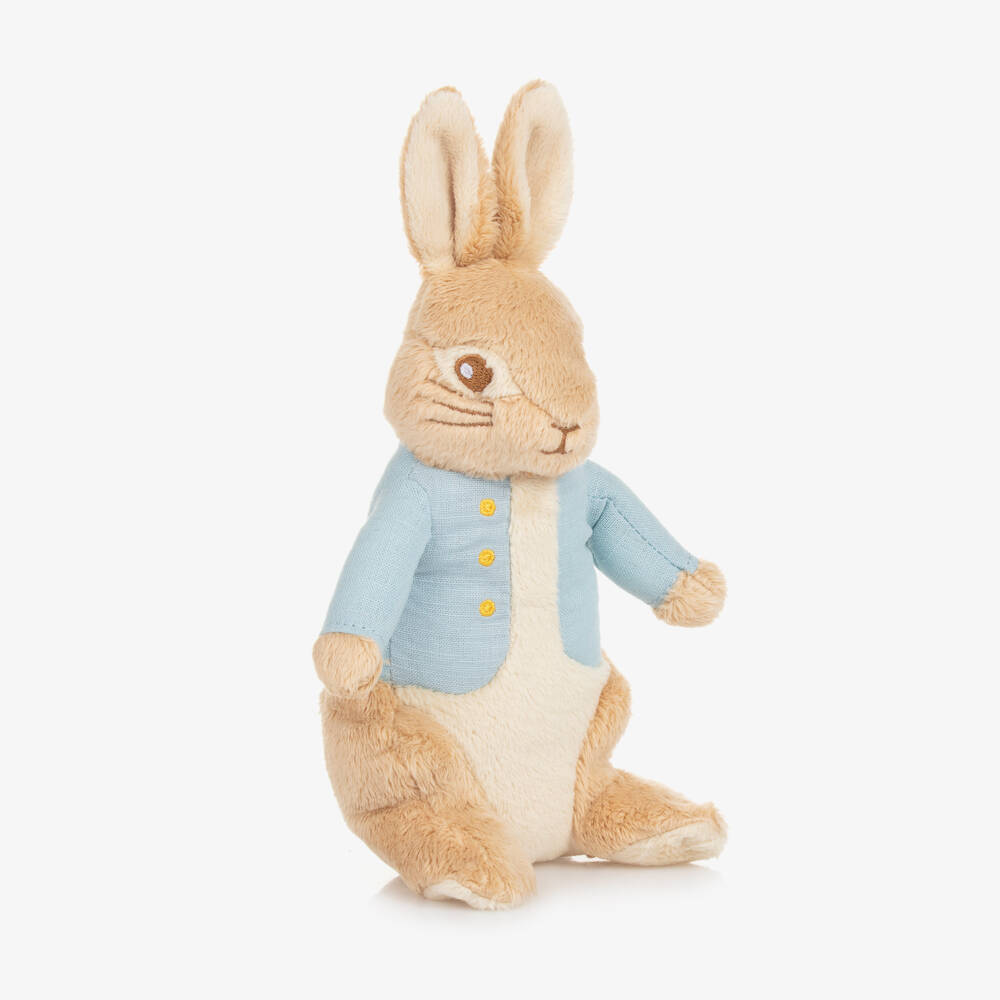 Rainbow Designs-Boys Beige Cuddly Rabbit Plush | Childrensalon Outlet