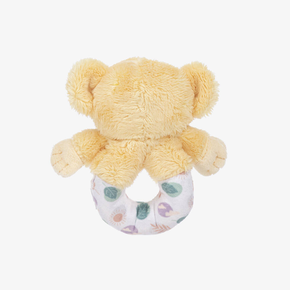 Rainbow Designs-Boys Charming Yellow Lion Rattle | Childrensalon Outlet