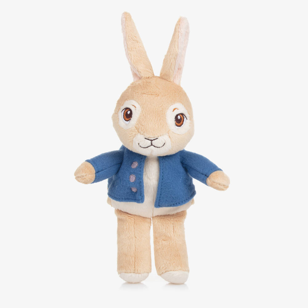 Rainbow Designs-Boys' Plush Beige Bunny Toy | Childrensalon Outlet