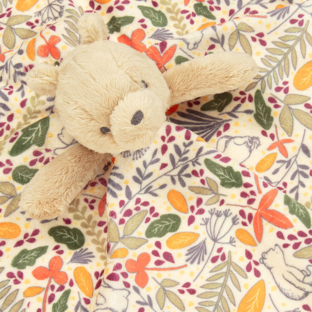 Rainbow Designs-Classic Pooh Bear Plush Doudou (35cm) | Childrensalon Outlet