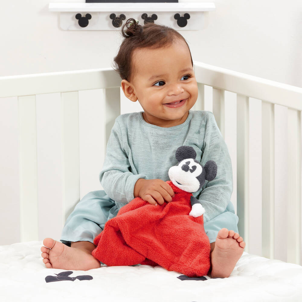 Rainbow Designs-Girls Red Mickey Fleece Comforter | Childrensalon Outlet