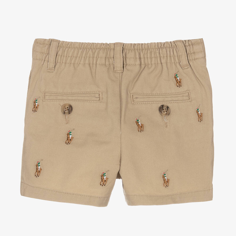 Baby polo shorts discount